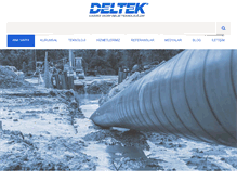 Tablet Screenshot of deltek.com.tr