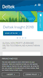 Mobile Screenshot of deltek.com